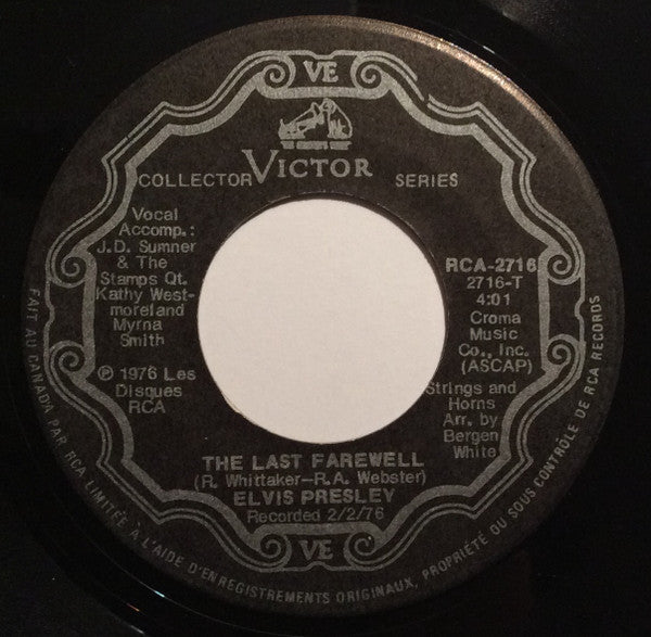 Elvis Presley : Danny Boy (7", Single)