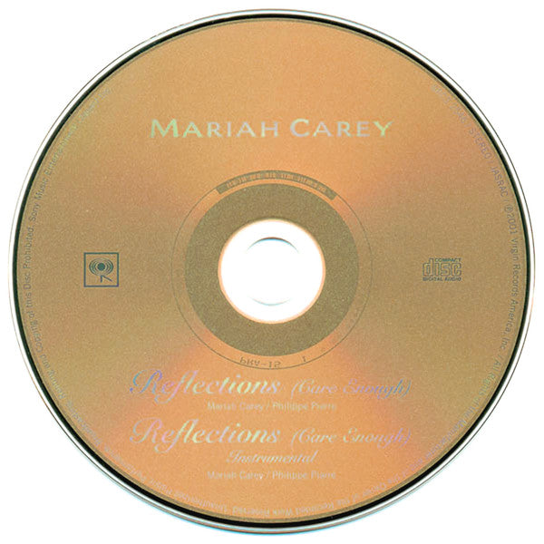Mariah Carey : Reflections (Care Enough) (CD, Single)