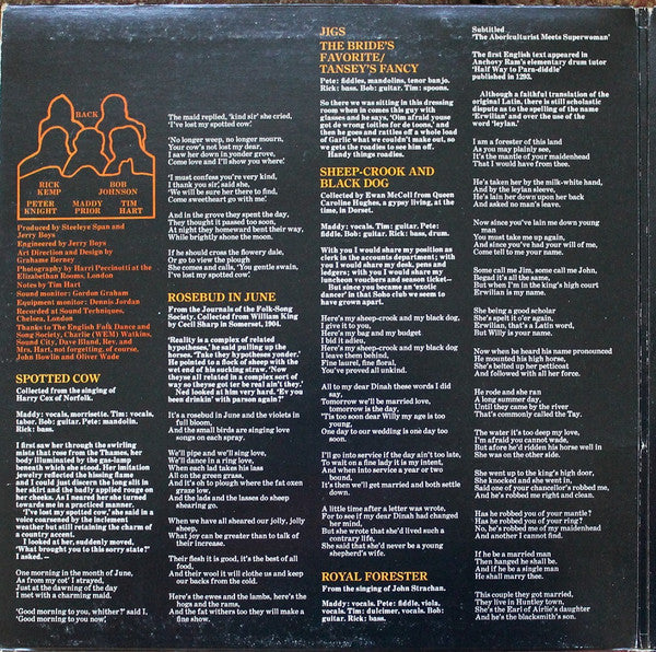 Steeleye Span : Below The Salt (LP, Album, Gat)