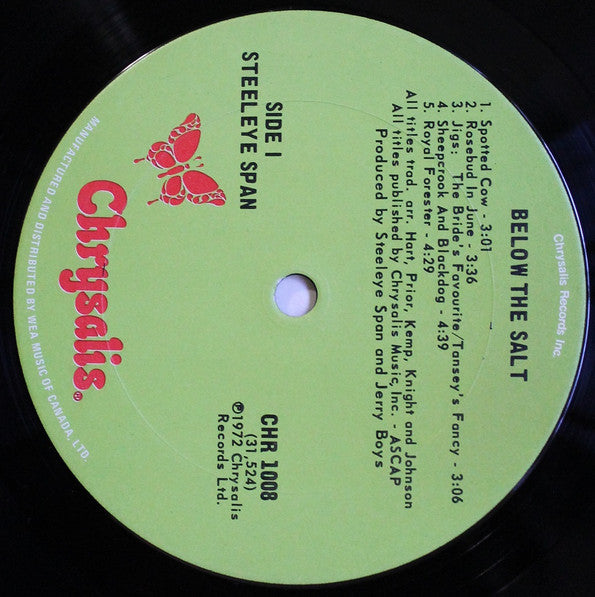 Steeleye Span : Below The Salt (LP, Album, Gat)