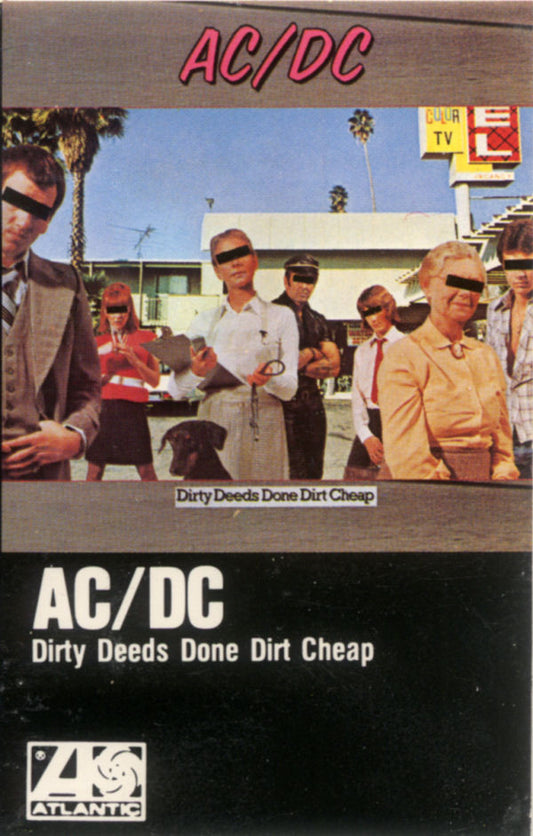 AC/DC : Dirty Deeds Done Dirt Cheap (Cass, Album, Club, RE, Dol)
