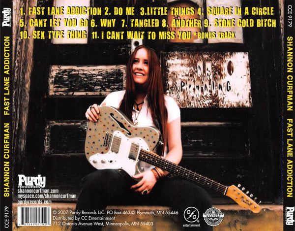 Shannon Curfman : Fast Lane Addiction (CD, Album)