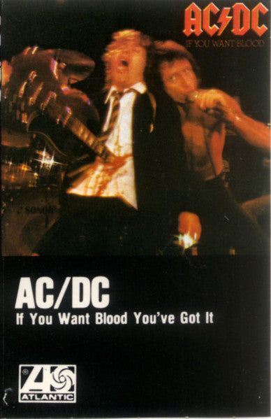AC/DC : If You Want Blood You've Got It (Cass, Album, RE, Dol)