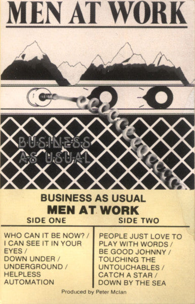 Men At Work : Business As Usual (Cass, Album, Whi)