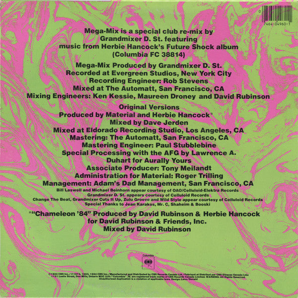 Herbie Hancock : Megamix (12")