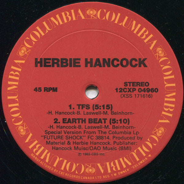 Herbie Hancock : Megamix (12")