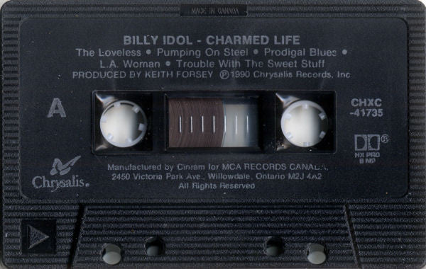 Billy Idol : Charmed Life (Cass, Album)
