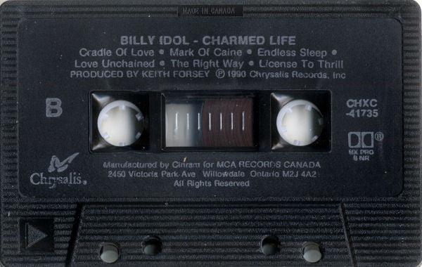 Billy Idol : Charmed Life (Cass, Album)