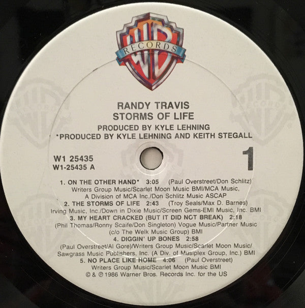 Randy Travis : Storms Of Life (LP, Club, Car)