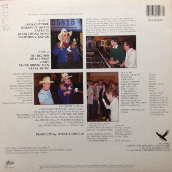 Ronnie Hawkins : Making It Again (LP, Album)