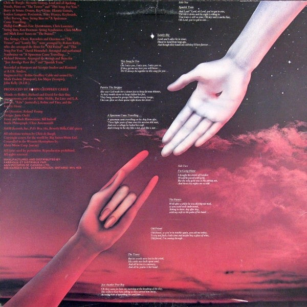 Chris de Burgh : Spanish Train And Other Stories (LP, Album, RE)