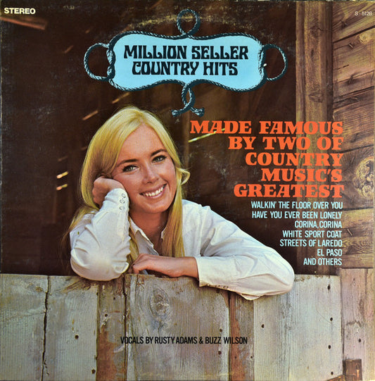 Rusty Adams (2), Buzz Wilson : Country Hits Made Famous By Ernest Tubbs And Marty Robbins (LP)