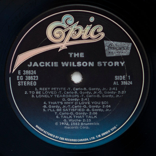 Jackie Wilson : The Jackie Wilson Story (2xLP, Comp)