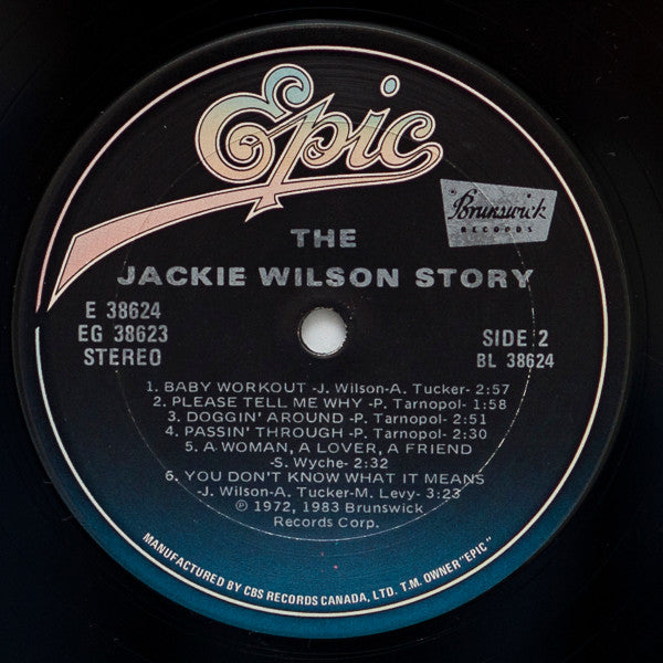 Jackie Wilson : The Jackie Wilson Story (2xLP, Comp)