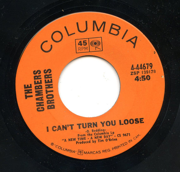 The Chambers Brothers : I Can't Turn You Loose / Do Your Thing (7", Single)