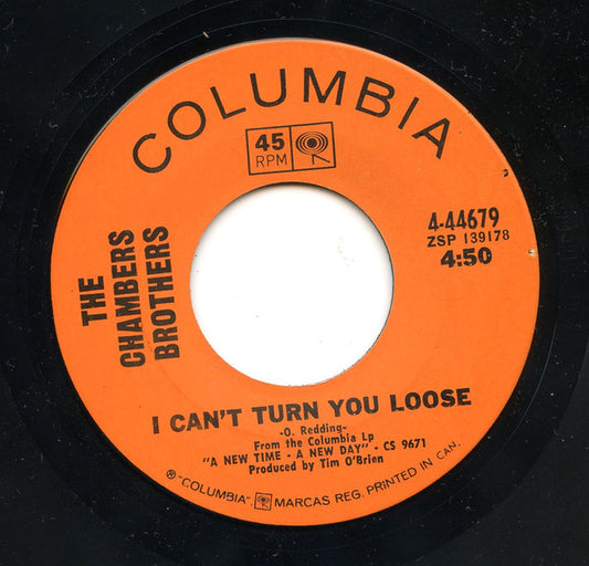 The Chambers Brothers : I Can't Turn You Loose / Do Your Thing (7", Single)