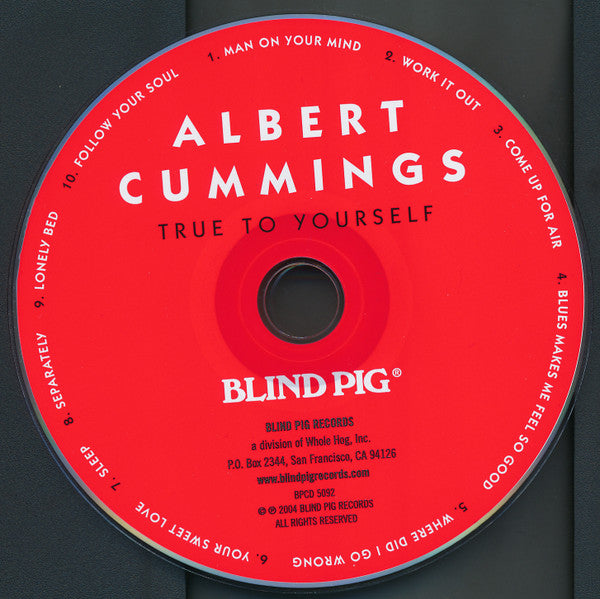 Albert Cummings : True To Yourself (CD, Album)