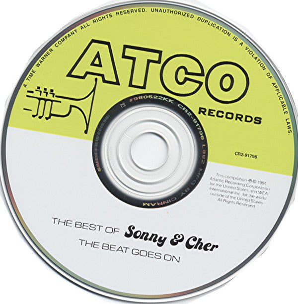 Sonny & Cher : The Best Of Sonny & Cher - The Beat Goes On (CD, Comp, Club, RM, RP)