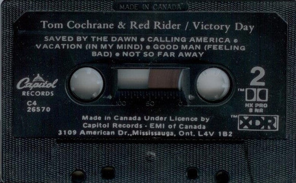 Tom Cochrane & Red Rider : Victory Day (Cass, Album)