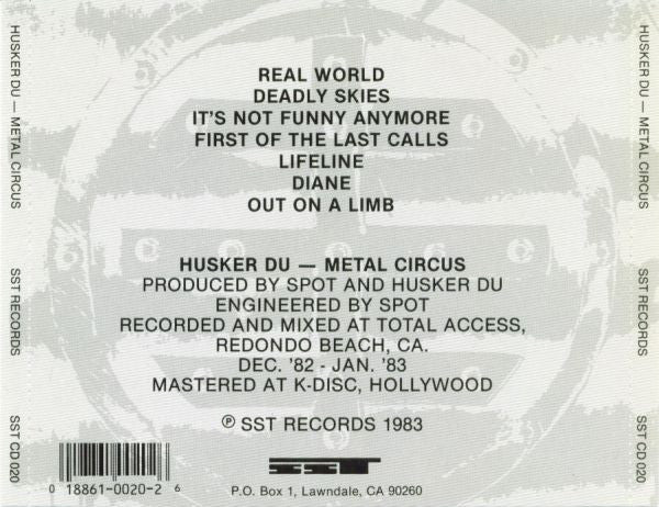 Hüsker Dü : Metal Circus (CD, EP, RE, JVC)