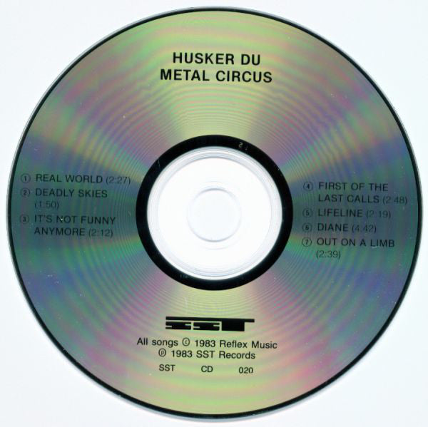 Hüsker Dü : Metal Circus (CD, EP, RE, JVC)