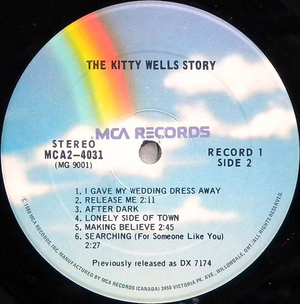 Kitty Wells : The Kitty Wells Story (2xLP, Comp, RE)