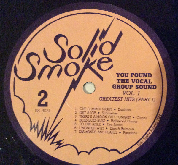 Various : You Found The Vocal Group Sound Volume 1 (LP, Comp)