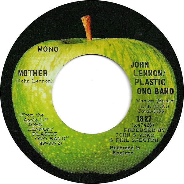 John Lennon / Plastic Ono Band*, Yoko Ono : Mother (7", Single, Mono)