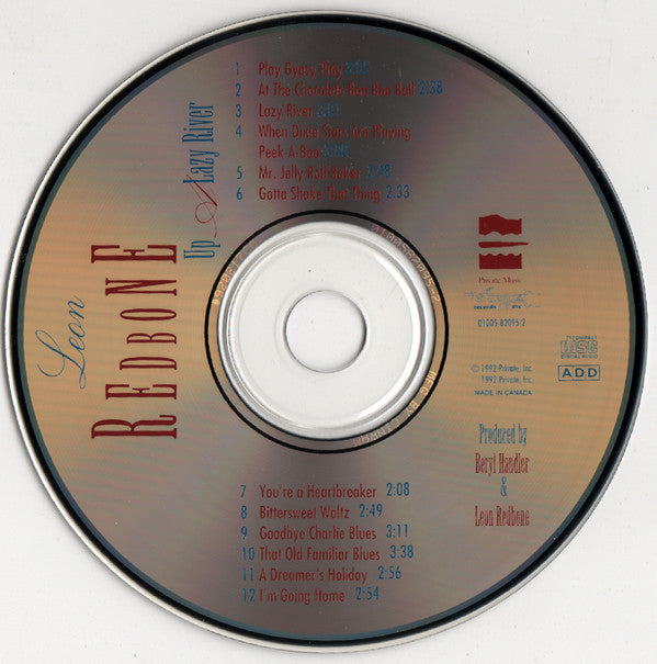 Leon Redbone : Up A Lazy River (CD, Album)