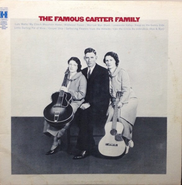 The Carter Family : The Famous Carter Family (LP, Album)