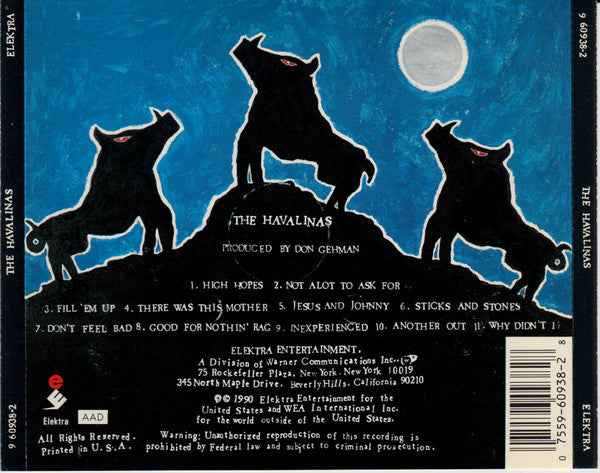 The Havalinas : The Havalinas (CD, Album)