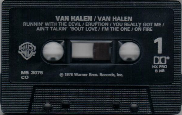 Van Halen : Van Halen (Cass, Album, Club)