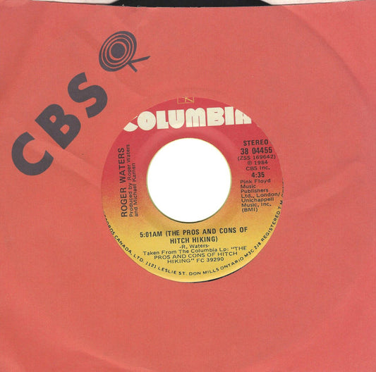 Roger Waters : 5:01AM (The Pros And Cons Of Hitch Hiking) (7", Single)