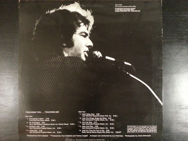 Neil Diamond : Touching You, Touching Me (LP, Album, RE)