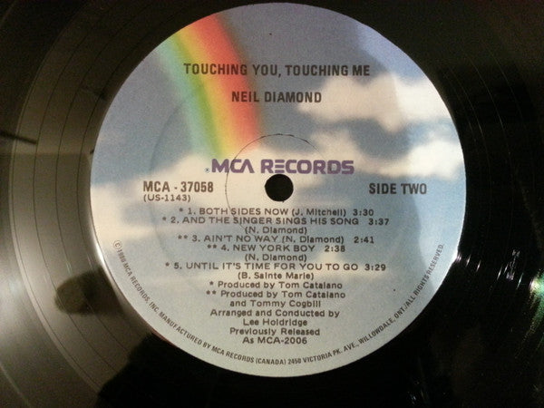 Neil Diamond : Touching You, Touching Me (LP, Album, RE)