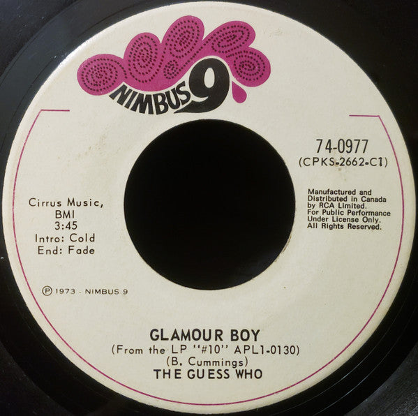 The Guess Who : Glamour Boy (7", Single)