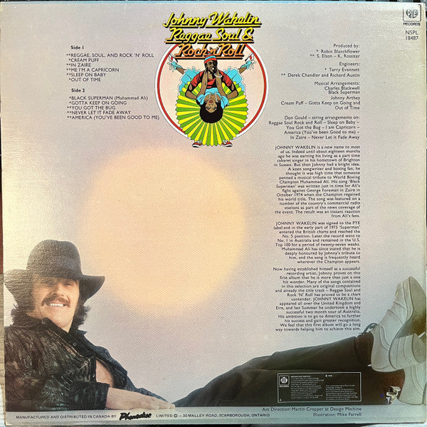 Johnny Wakelin : Reggae Soul & Rock 'n' Roll (LP, Album)