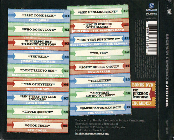 Bachman Cummings : Jukebox (CD, Album + DVD-V, Ltd)
