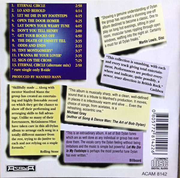 Coulson, Dean, McGuinness, Flint* : Lo And Behold (CD, Album, RE)