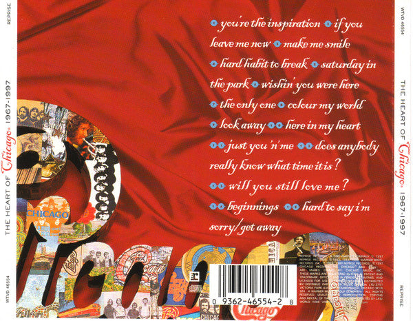 Chicago (2) : The Heart Of Chicago 1967-1997 (CD, Comp)