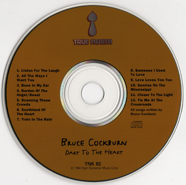 Bruce Cockburn : Dart To The Heart (CD, Album)