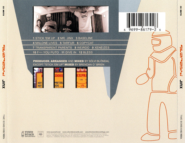 Quarashi : Jinx (CD, Album, Enh)