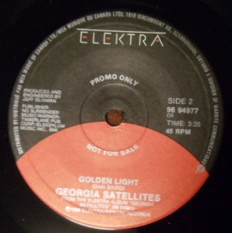 The Georgia Satellites : Battleship Chains (7", Single, Promo)