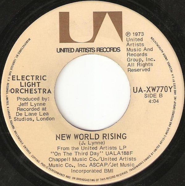 Electric Light Orchestra : Strange Magic (7", Single)