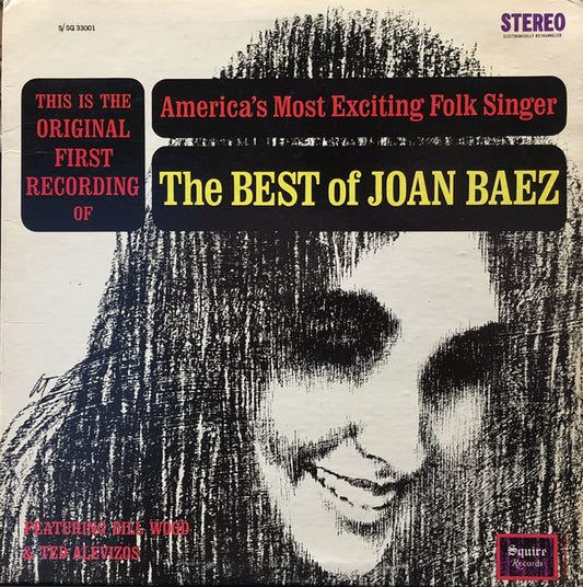 Joan Baez : The Best Of Joan Baez (LP, Album, RE)
