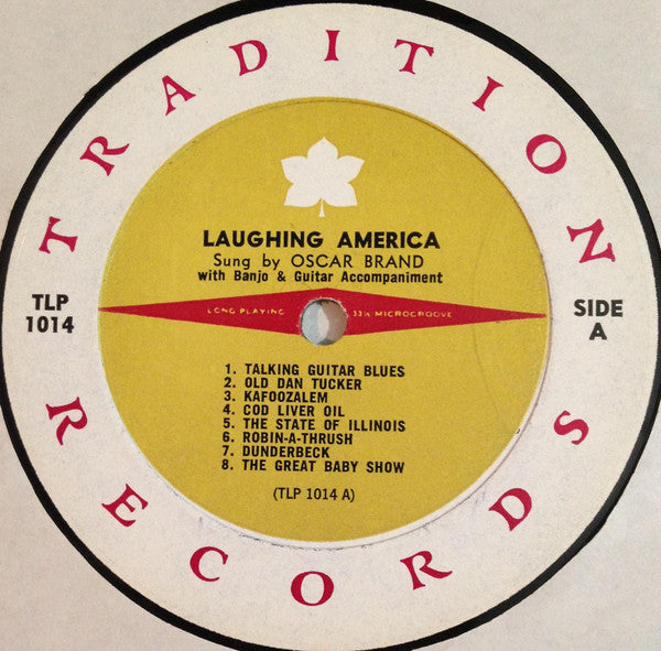 Oscar Brand : Laughing America (LP, Album, Mono)