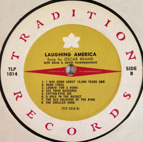 Oscar Brand : Laughing America (LP, Album, Mono)