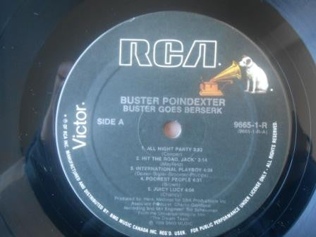 Buster Poindexter : Buster Goes Berserk (LP, Album)