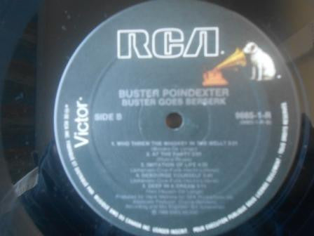 Buster Poindexter : Buster Goes Berserk (LP, Album)