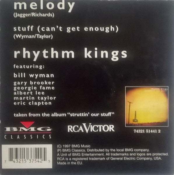 Bill Wyman's Rhythm Kings : Melody (CD, Single, Car)
